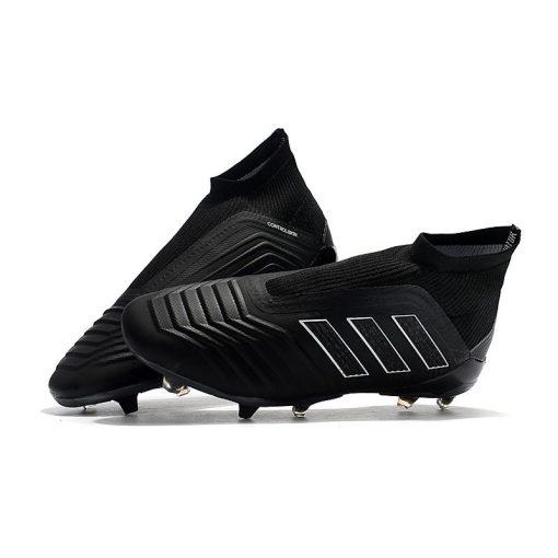 Adidas Predator 18+ FG - Shadow Mode Zwart_2.jpg